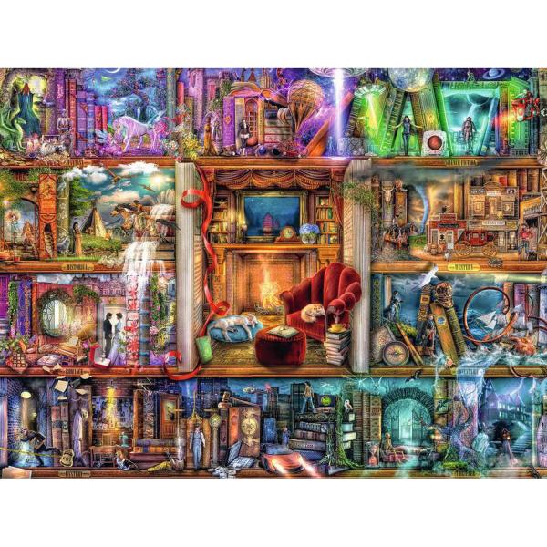 1500 piece puzzle : The great library - Ravensburger-17158