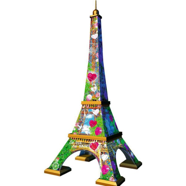 Puzzle 3D -216 pièces :Tour Eiffel Edition limitée - Ravensburger-11183