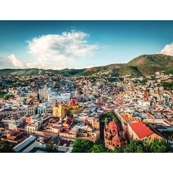 Puzzle 2000 pièces :  Ville coloniale de Guanajuato, Mexique - Ravensburger-17442