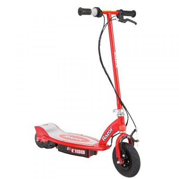 Trottinette électrique scooter E100 : Rouge - Razor-13181160