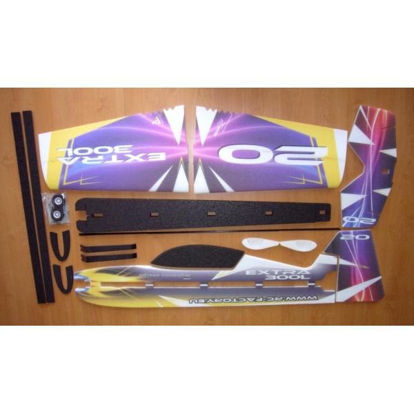 EXTRA 300L Deep Purple 1200mm RC-Factory - RCF-T97