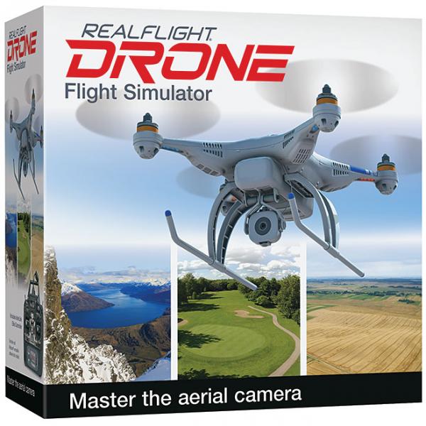 RealFlight Drone Edition avec Game commander Mode 2 - Greatplanes - GPMZ4800