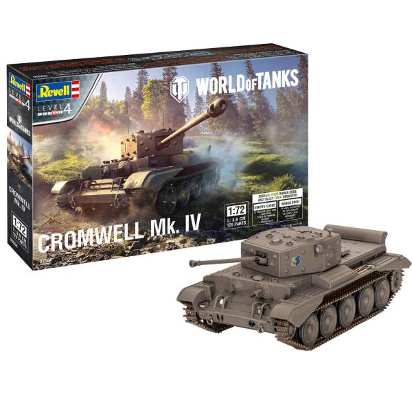 Maquette char : World of Tanks : Cromwell Mk. IV - Revell-03504
