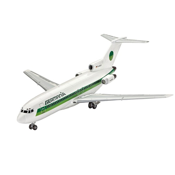 Maquette avion : Model Set : Boeing 727-100 Germania - Revell-63946