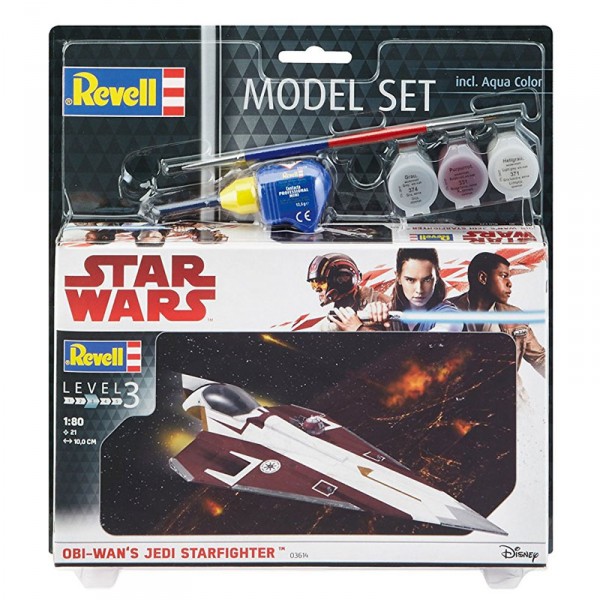 Maquette Star Wars : Model-Set : Obi Wan's Jedi Starfighter - Revell-63614