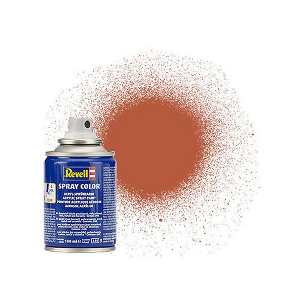 Spray Color Brun Mat Bombe 100ml - Revell - Revell-34185