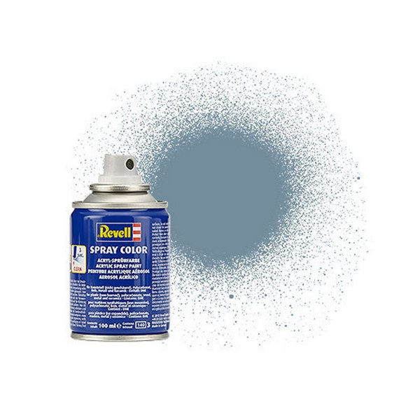 Spray Color Gris Mat Bombe 100ml - Revell - Revell-34157