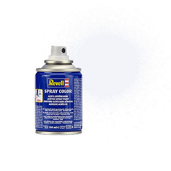 Spray Color Blanc Mat, Bombe 100ml  - Revell - Revell-34105