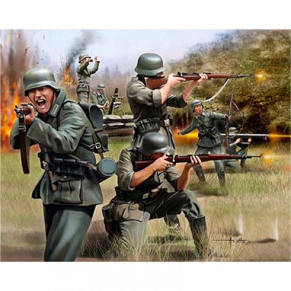 Infanterie Allemande WWII - Revell - Revell-02598