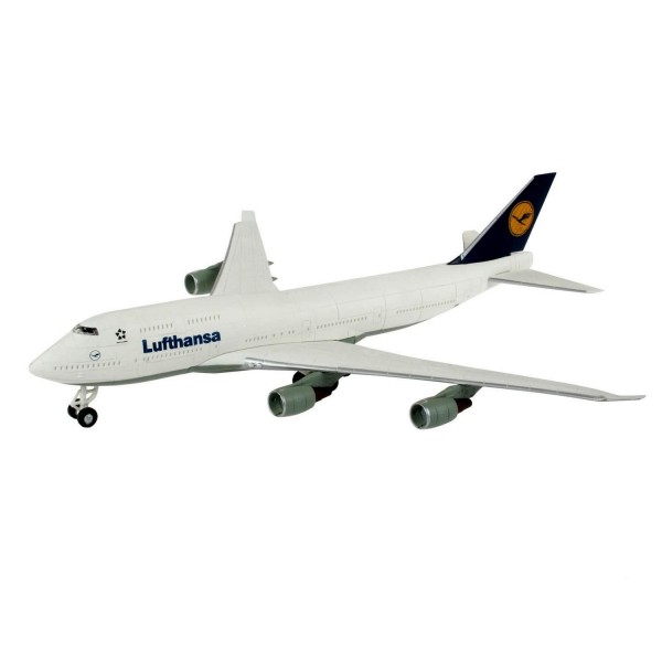 Maquette avion : Easy Kit : Boeing 747-400 Lufthansa - Revell-06641