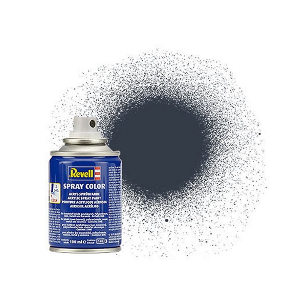 Bombe 100 ml : Gris graphite mat - Revell-34178