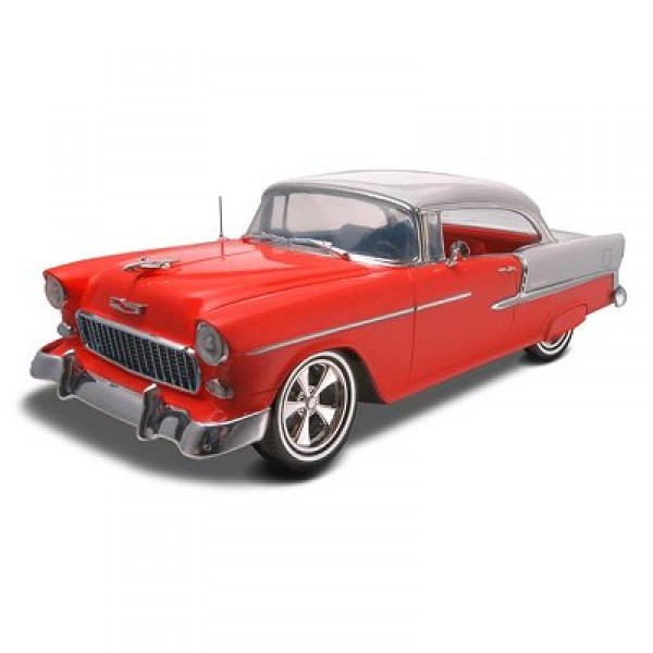 Maquette voiture : Chevy Bel Air Hardtop 2'n1 1955 - Revell-85-14295