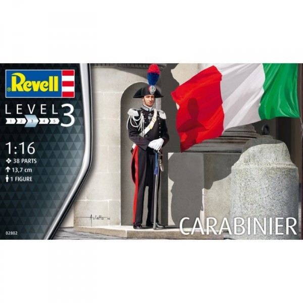 Figurine pour maquette : Carabinier italien - Revell-02802
