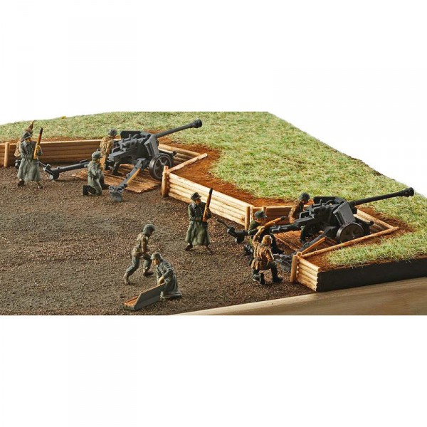 Figurines militaires : German Pak 40 with Soldiers - Revell-02531
