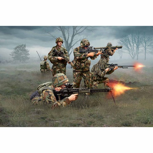 Figurines militaires : Infanterie britannique Moderne - Revell-02519
