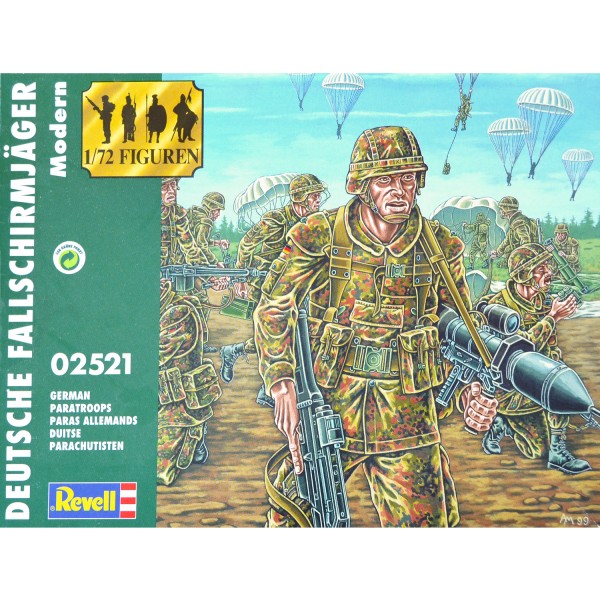Figurines militaires : Paras allemands - Revell-02521