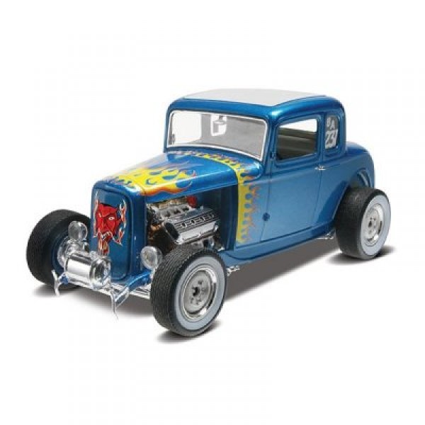 Maquette voiture : Ford 5 Window Coupe  1932 - Revell-85-14228