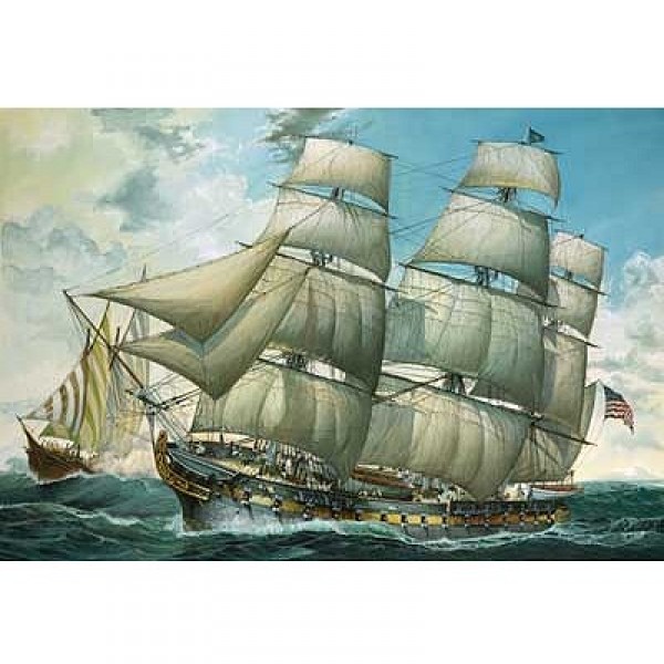 Maquette bateau : Frégate U.S.S. United States - Revell-05406