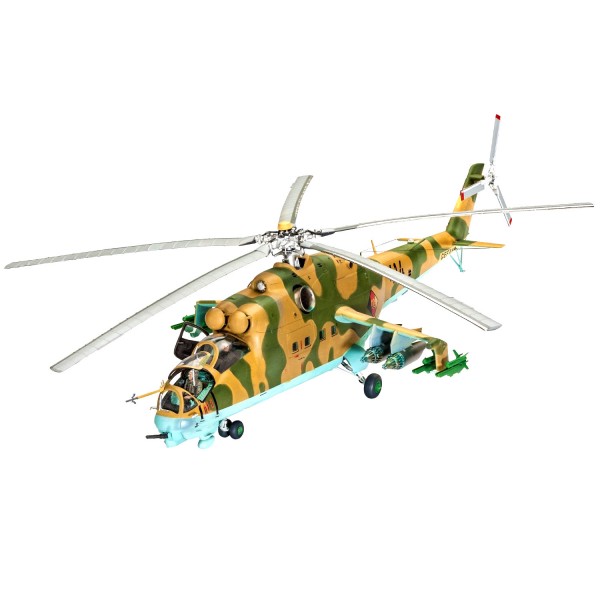 Maquette : Hélicoptère : Mil Mi 24 Hind - Revell-04942