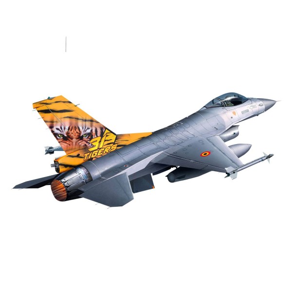 Maquette à assembler : Avion de chasse : Lockheed Martin F-16 Mlu Tigermeet : Echelle 1/144 - Revell-03971
