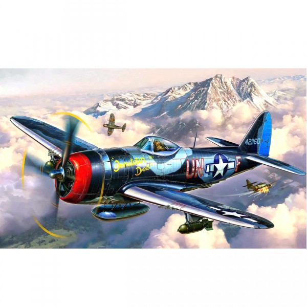 Maquette avion : Model-Set : P-47M Thunderbolt - Revell-63984