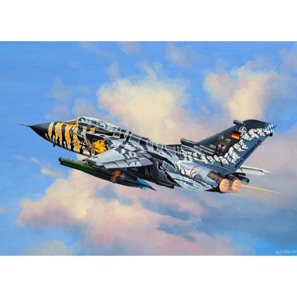 Maquette avion : Model-Set : Tornado ECR Tigermeet 11,8 cm - Revell-64846