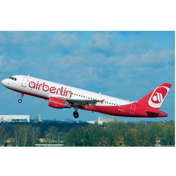 Maquette avion : Model Set Airbus A320 AirBerlin - Revell-64861