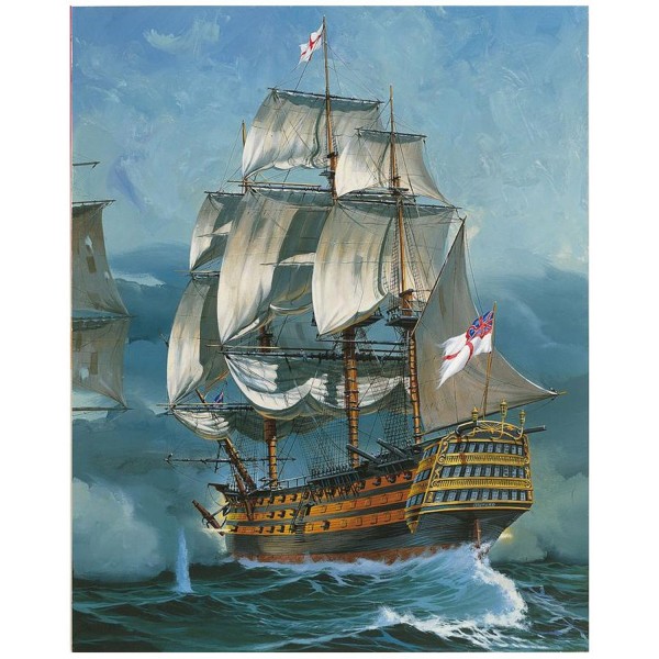 Maquette bateau : Coffret Cadeau Battle of Trafalgar - Revell-05767