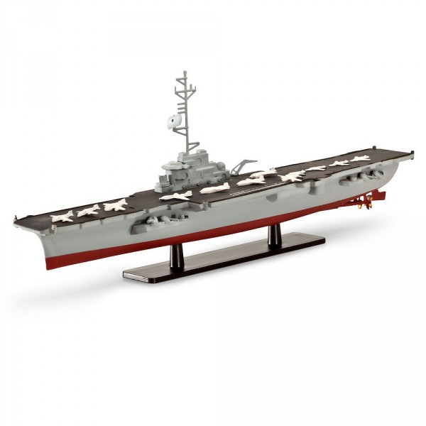 Maquette bateau : Model-Set : Porte-avions Clemenceau / Foch - Revell-65898