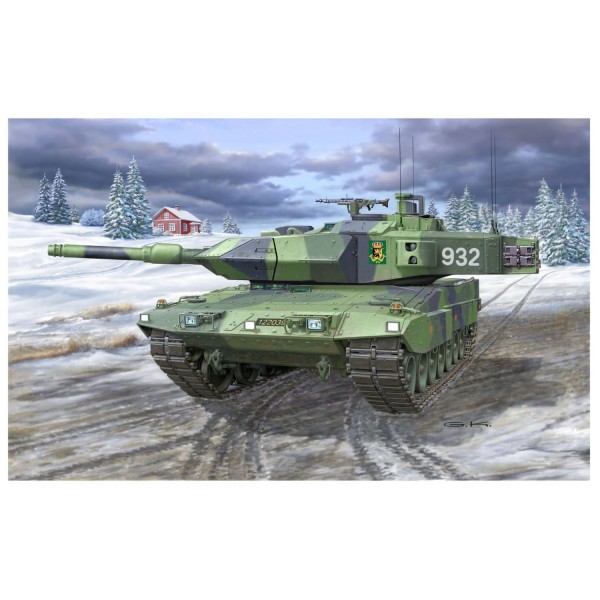 Maquette char : Strv 122A/122B Swedish Leopard 2 - Revell-03199