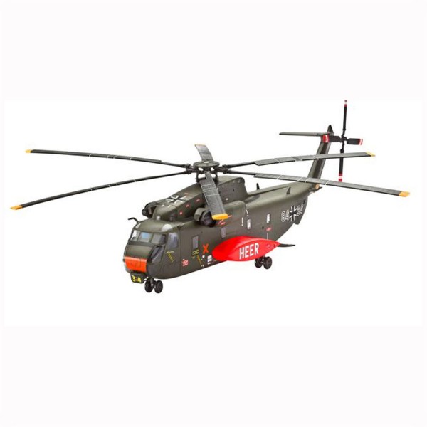 Maquette Hélicoptère CH-53G Heavy Transport : Model-Set - Revell-64858