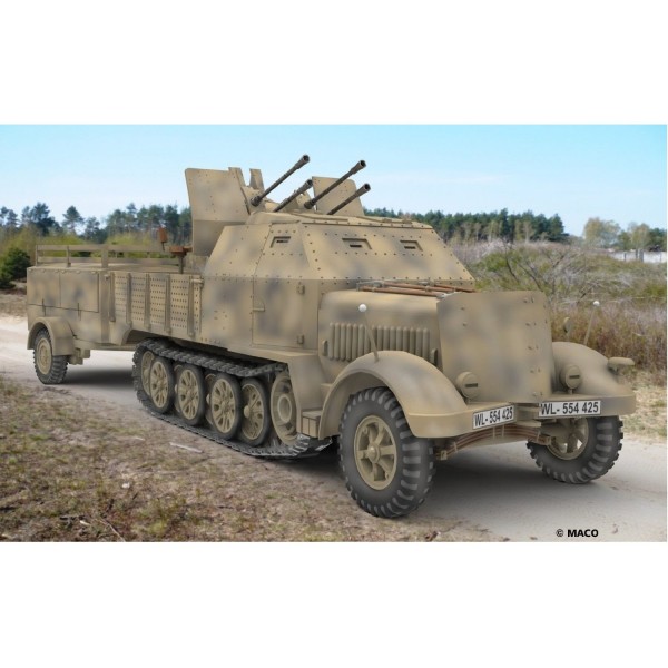 Maquette véhicule militaire : Sd.Kfz.7/1 - Revell-03195