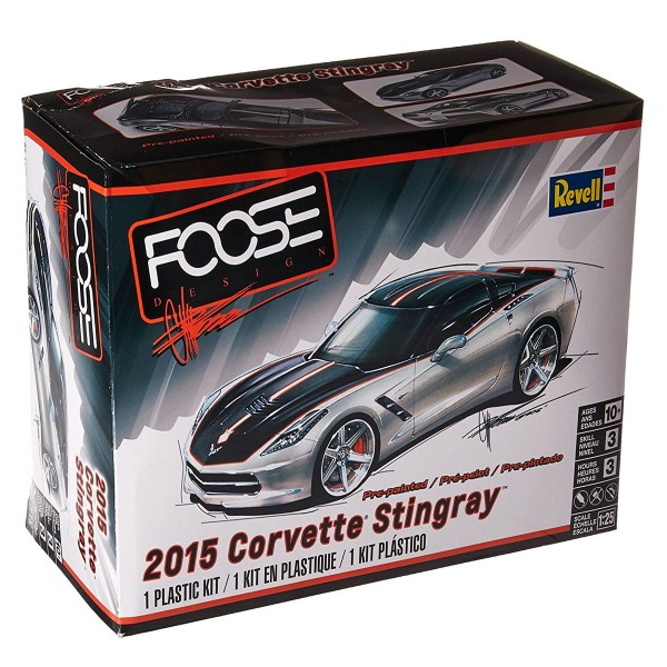 Maquette Voiture : Corvette Stingray 2015 - Revell-85-14397