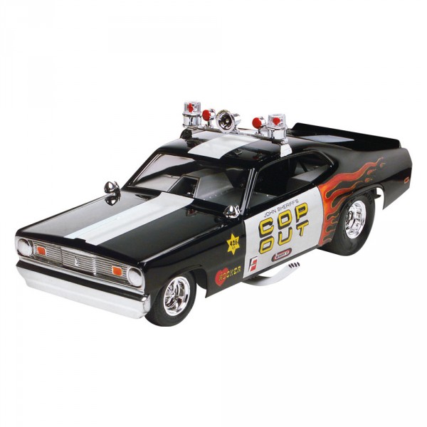 Maquette voiture de police Plymouth Duster Cop Out - Revell-85-14093
