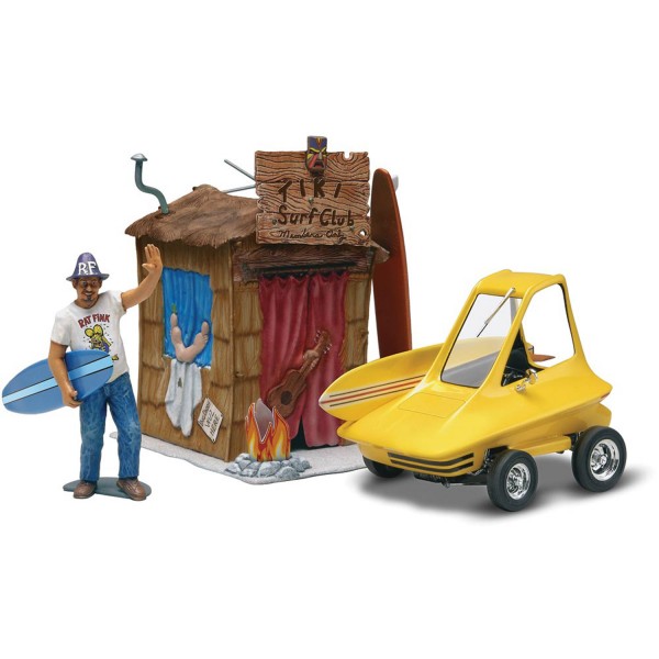 Maquette voiture et figurine : Surfite avec figurine Ed Roth - Revell-85-14347