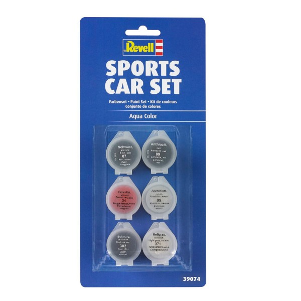 Set de peintures Sport automobile - Revell-39074