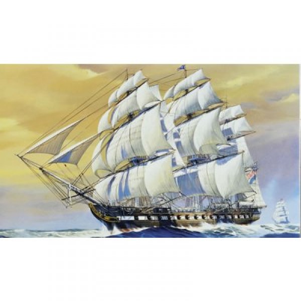 Maquette bateau : USS Constitution - Revell-85-15404