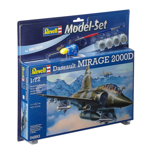 Maquette avion : Model Set : Mirage 2000D - Revell-64893
