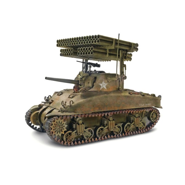 Maquette Char : Sherman M4A1 Screamin Mimi - Revell-85-17863