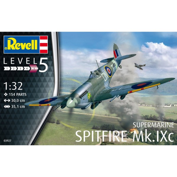 Maquette avion : Supermarine Spitfire Mk.IXC - Revell-03927
