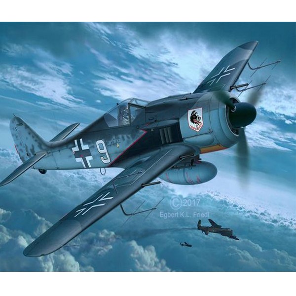 Maquette avion : Focke Wulf Fw190 A-8 Nightfighter - Revell-03926