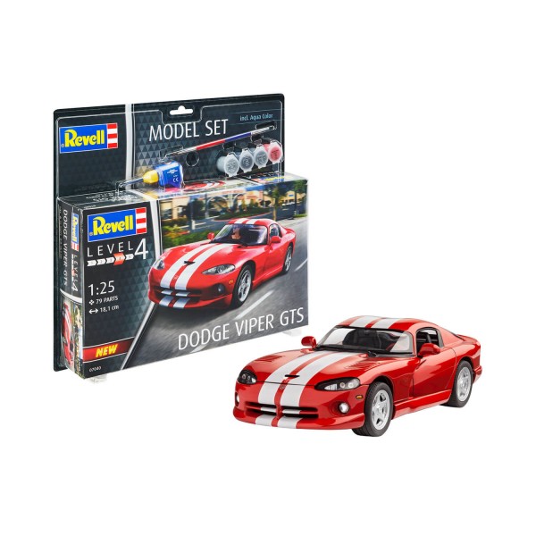 Maquette voiture : Model Set : Dodge Viper GTS - Revell-67040