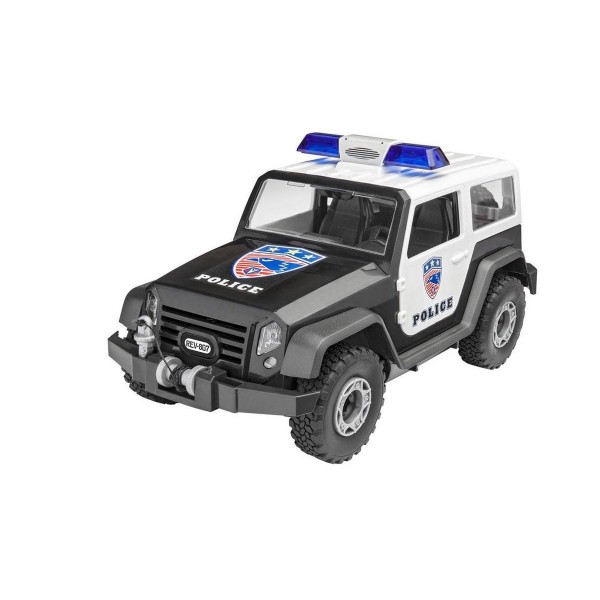 Maquette - Junior Kit : 4x4 Police - Revell-00807