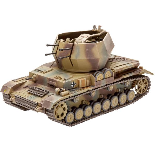 Maquette char : Flakpanzer IV Wirbelwind (2 cm Flak 38) - Revell-03267