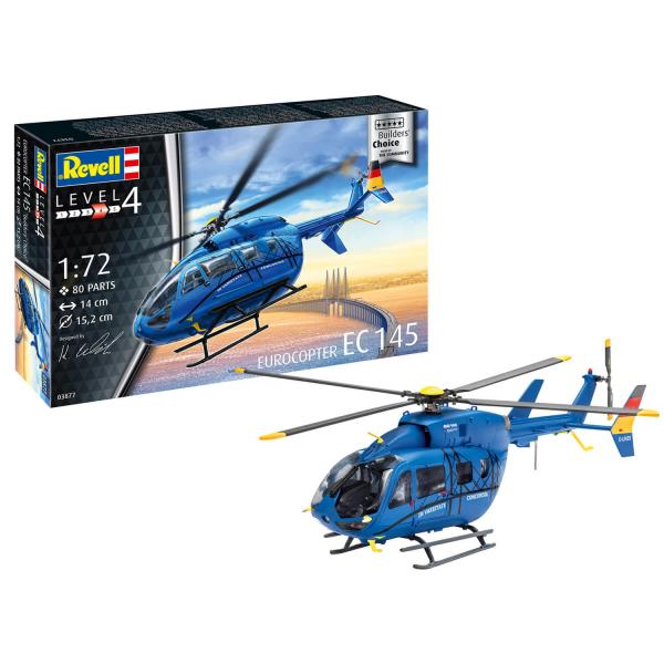 Maquette hélicoptère : EUROCOPTER EC 145 "Builders' Choice" - Revell-03877