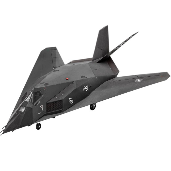Maquette avion : Model Set : F-117A Nighthawk Stealth Fighter - Revell-63899
