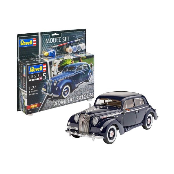 Maquette voiture : Model Set : Luxury Class Car Admiral Saloon - Revell-67042