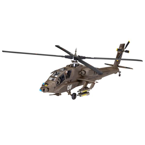 Maquette hélicoptère : Model Set : AH-64 Apache - Revell-63824