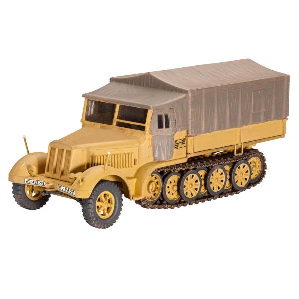 Maquette véhicule militaire : Sd.Kfz. 7 (Late Production) - Revell-03263