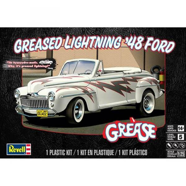 Maquette voiture : Greased Lightning 48 Ford Conver - Revell-14443